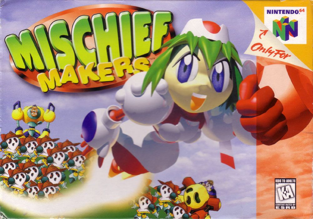 Front Cover for Mischief Makers (Nintendo 64)