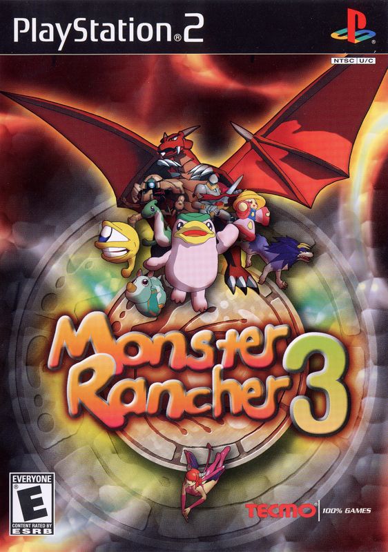Front Cover for Monster Rancher 3 (PlayStation 2)
