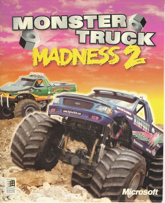 Front Cover for Monster Truck Madness 2 (Windows)