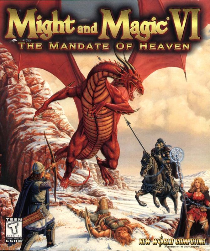 Front Cover for Might and Magic VI: The Mandate of Heaven (Windows)