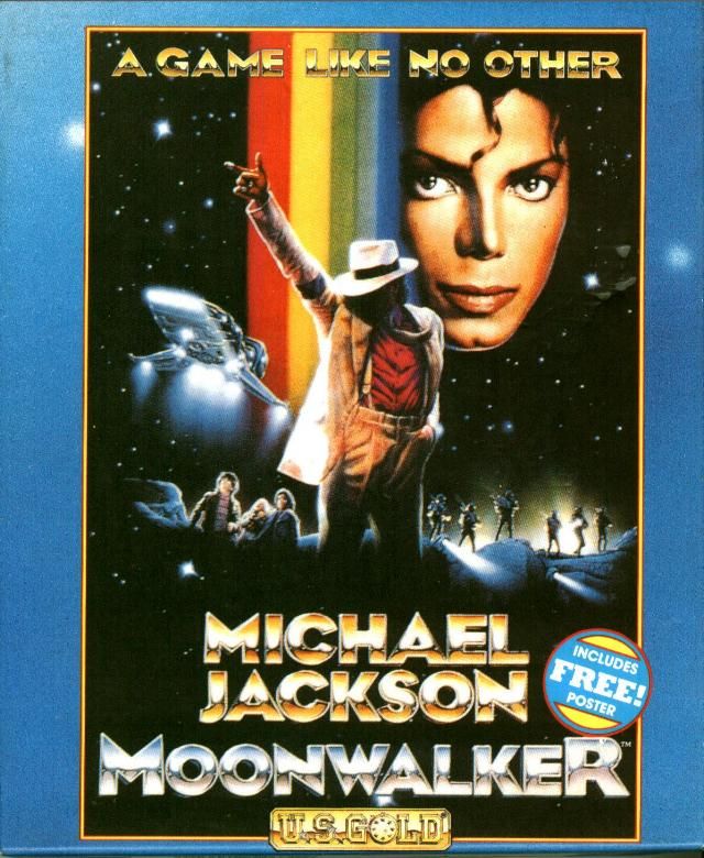 Front Cover for Moonwalker (DOS)