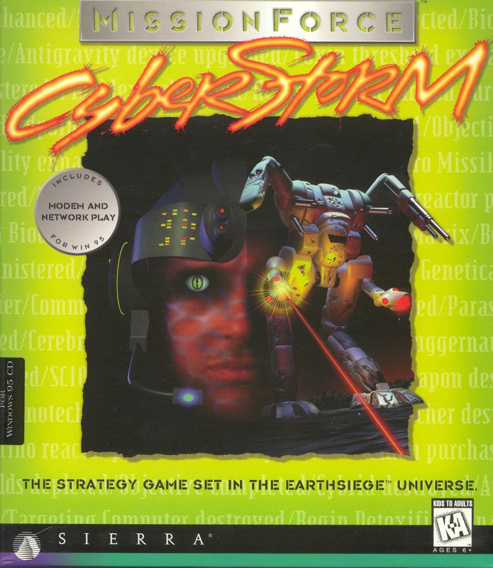 Front Cover for MissionForce: CyberStorm (Windows)