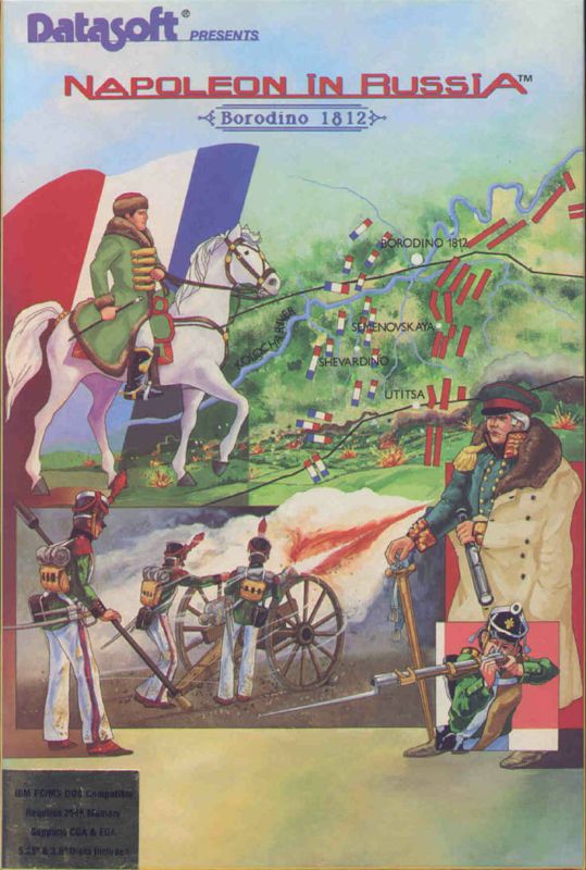 Front Cover for Napoleon in Russia: Borodino 1812 (DOS)