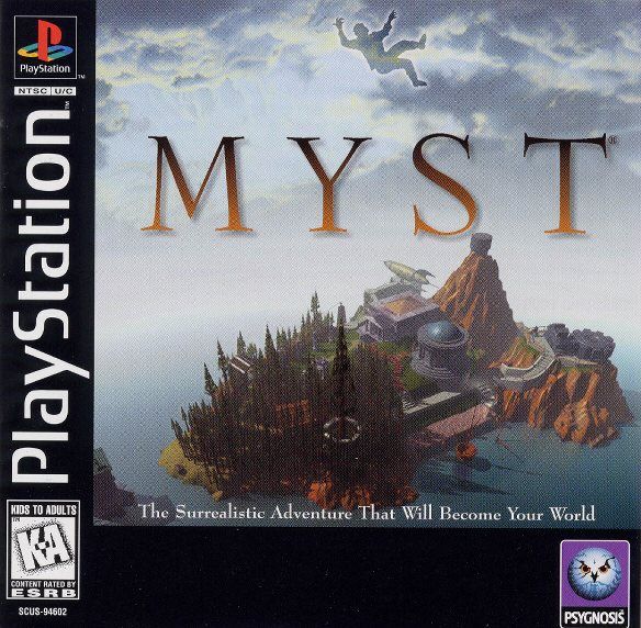 Front Cover for Myst (PlayStation)