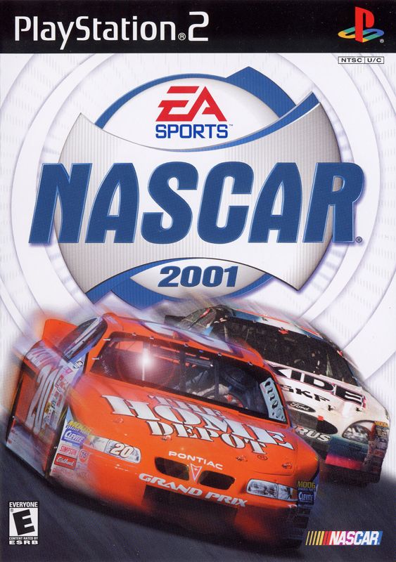 Front Cover for NASCAR 2001 (PlayStation 2)