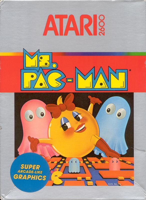 Ms. Pac-Man cover or packaging material - MobyGames