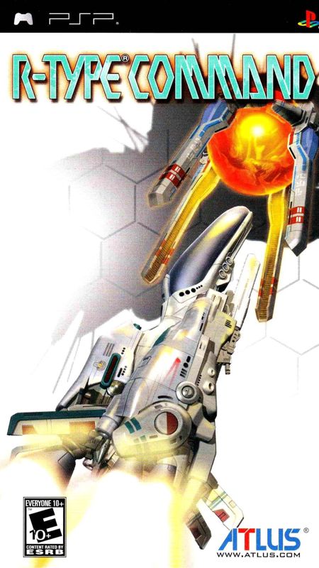 Front Cover for R-Type Command (PSP)