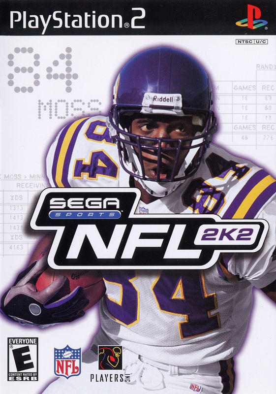 Front Cover for NFL 2K2 (PlayStation 2)