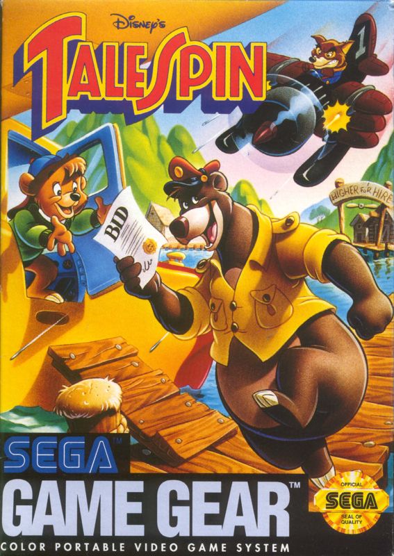 Front Cover for Disney's TaleSpin (Game Gear)