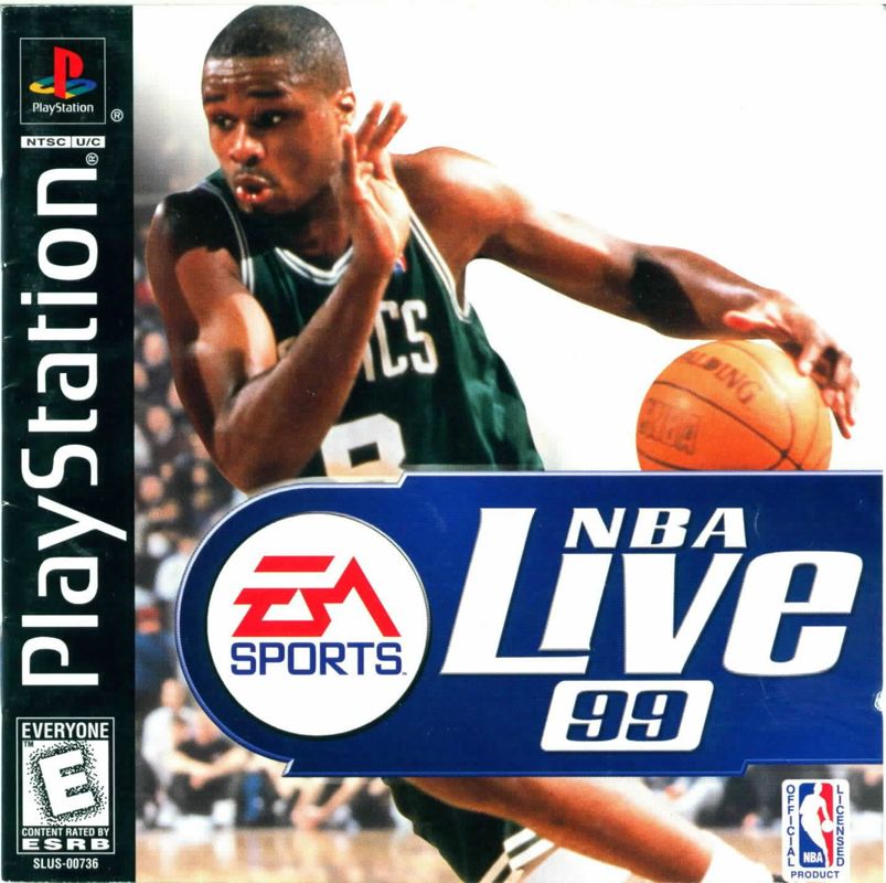 Front Cover for NBA Live 99 (PlayStation)