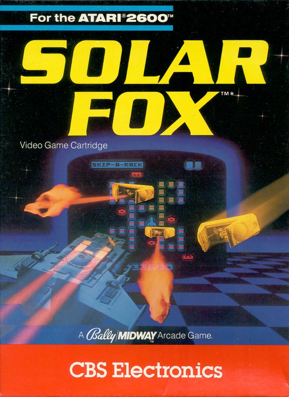 Front Cover for Solar Fox (Atari 2600)