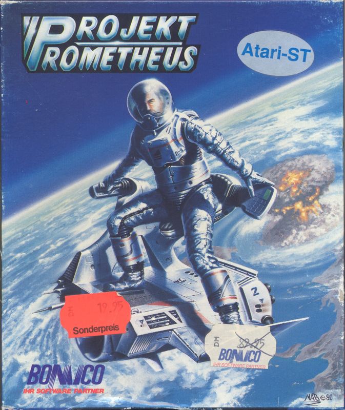 Front Cover for Projekt Prometheus (Atari ST)