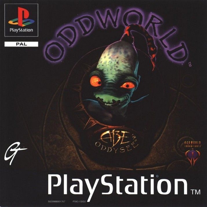 Front Cover for Oddworld: Abe's Oddysee (PlayStation)