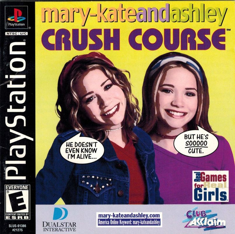 Front Cover for Mary-Kate and Ashley: Crush Course (PlayStation)