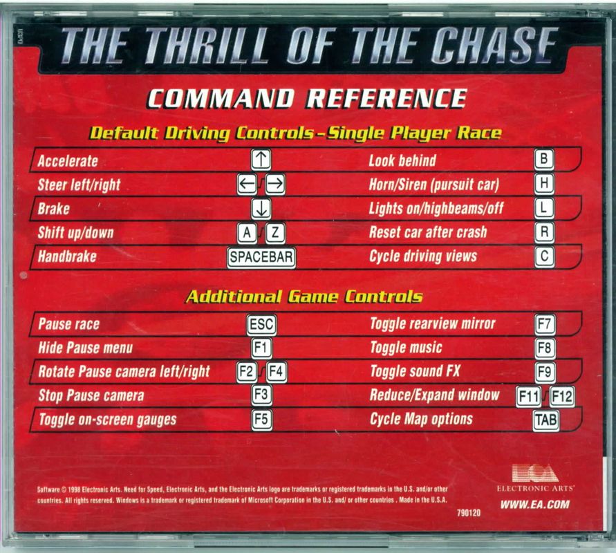 Back Cover for Need for Speed III: Hot Pursuit (Windows)