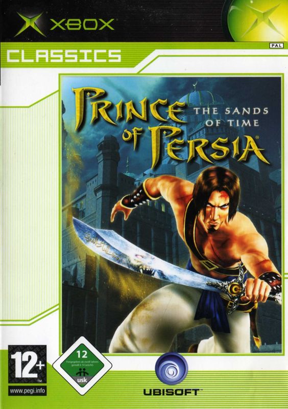 Front Cover for Prince of Persia: The Sands of Time (Xbox) (Classics release)