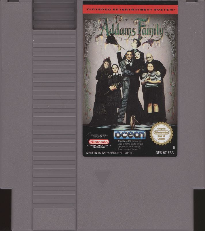 Media for The Addams Family (NES)