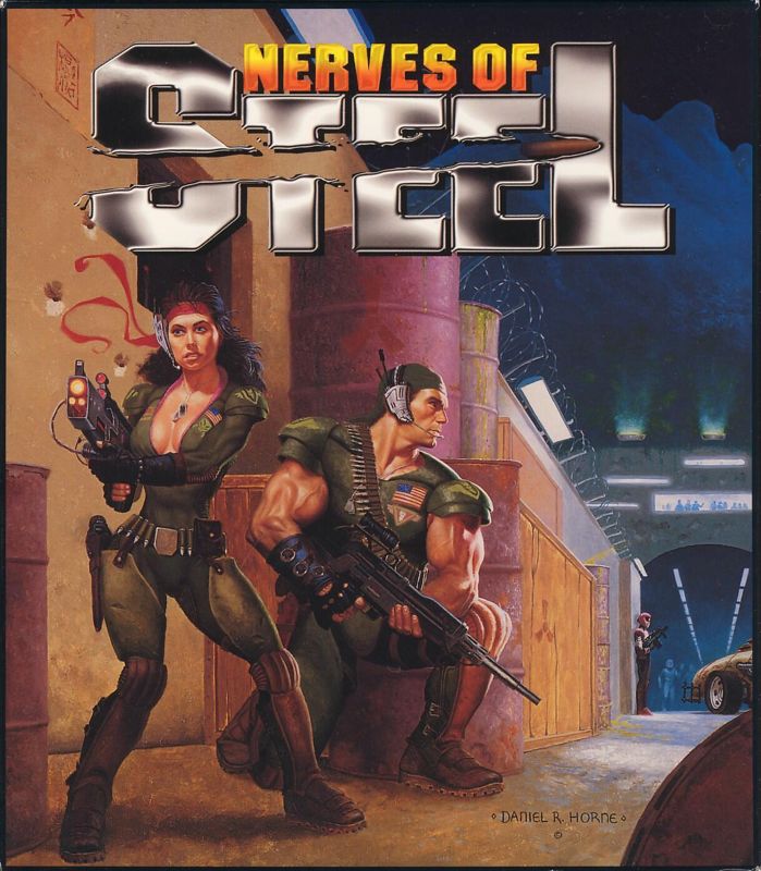 Front Cover for Nerves of Steel (DOS)