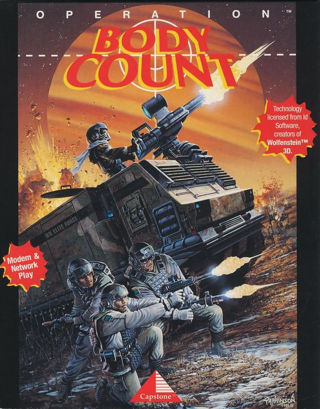 Front Cover for Operation Body Count (DOS)