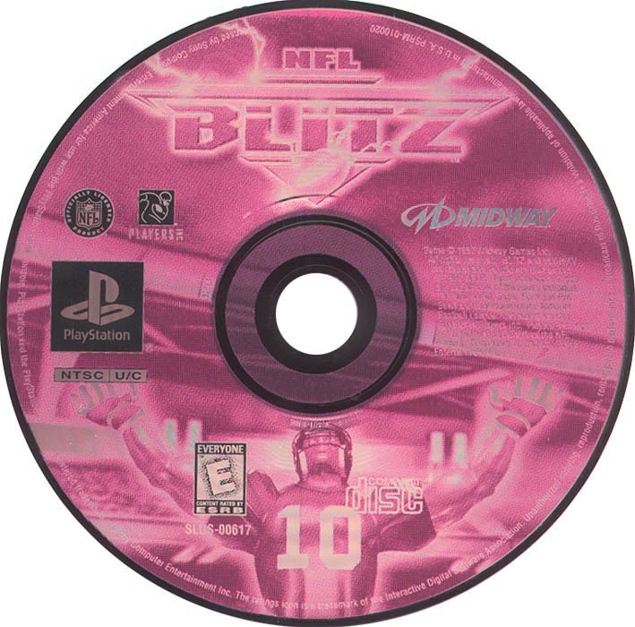 Media for NFL Blitz (PlayStation)