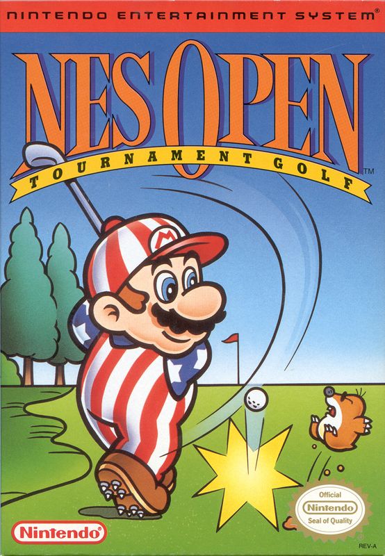 Front Cover for NES Open Tournament Golf (NES)