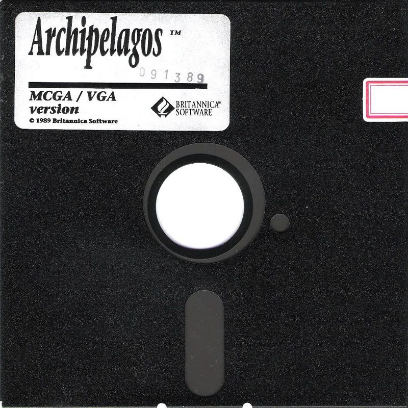 Media for Archipelagos (DOS) (5.25" Disk Version): MCGA/VGA Disk