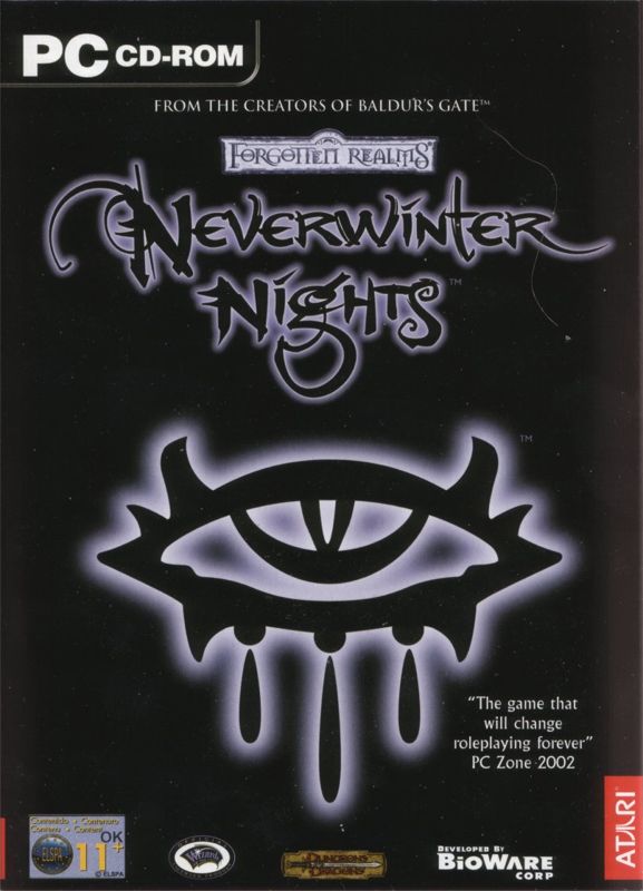 Front Cover for Neverwinter Nights (Windows)