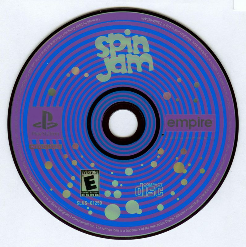Media for Spin Jam (PlayStation)