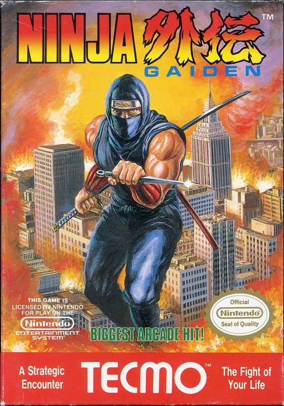 Front Cover for Ninja Gaiden (NES)