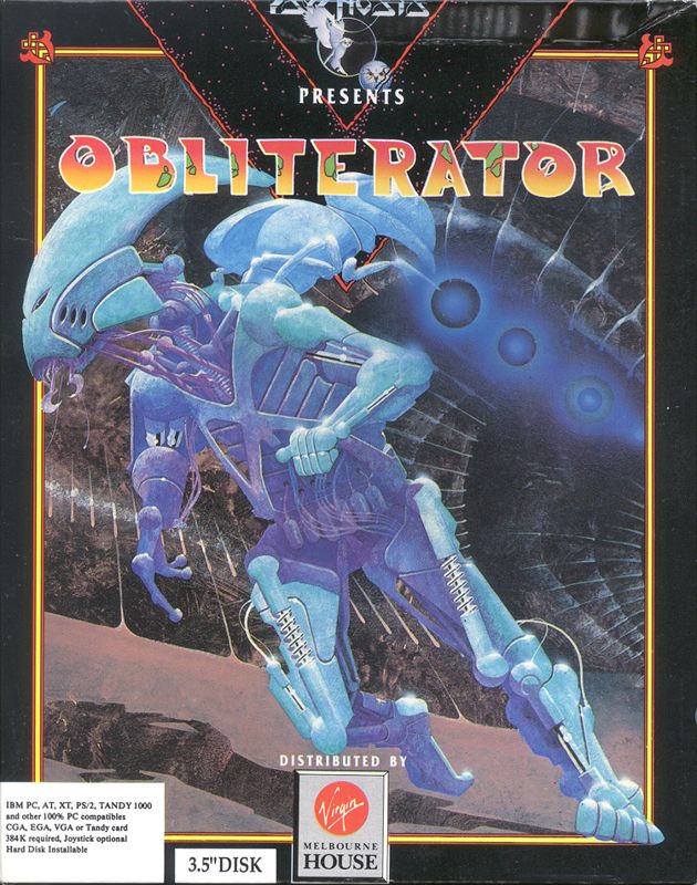Front Cover for Obliterator (DOS)