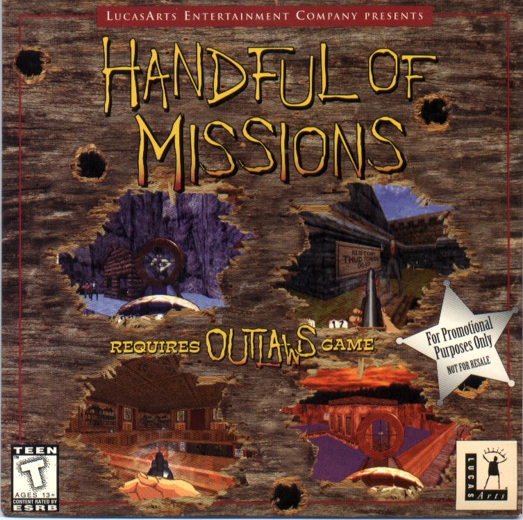 Front Cover for Outlaws: Handful of Missions (Windows)