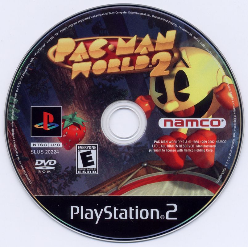 Media for Pac-Man World 2 (PlayStation 2)