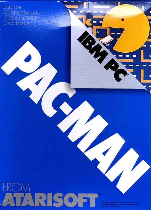 Front Cover for Pac-Man (PC Booter)