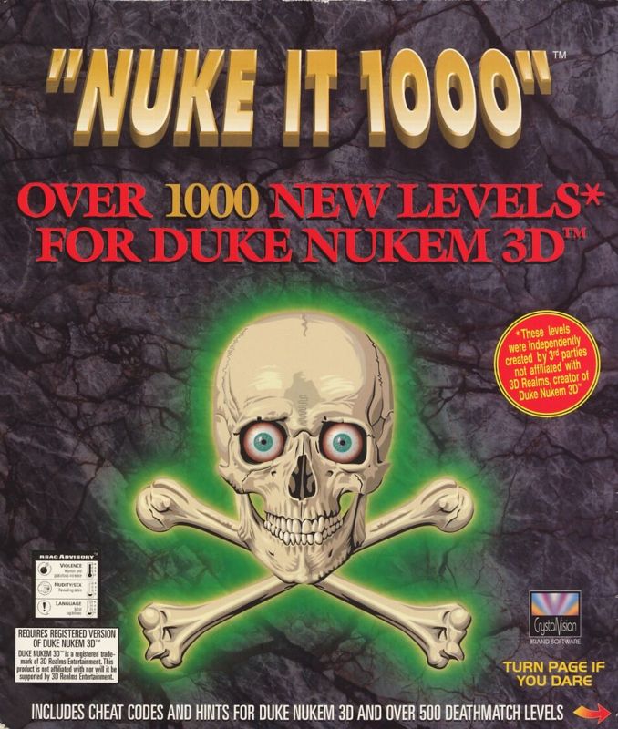 Front Cover for Nuke It 1000 (DOS)