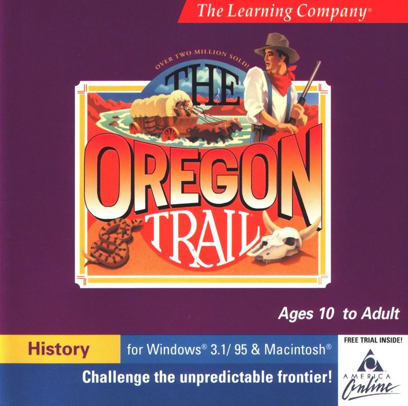 Front Cover for The Oregon Trail (Macintosh and Windows and Windows 3.x)