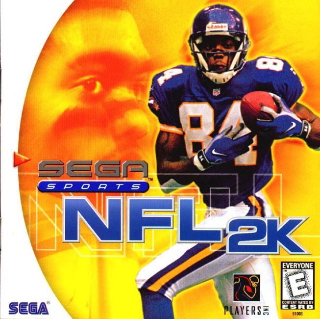 NFL 2K cover or packaging material MobyGames