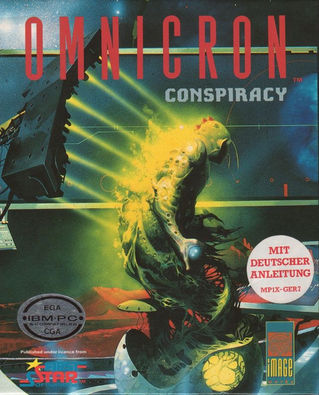 Front Cover for Omnicron Conspiracy (DOS)