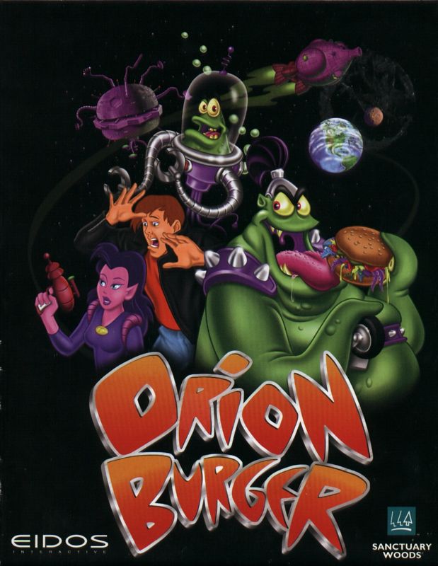 Front Cover for Orion Burger (DOS)