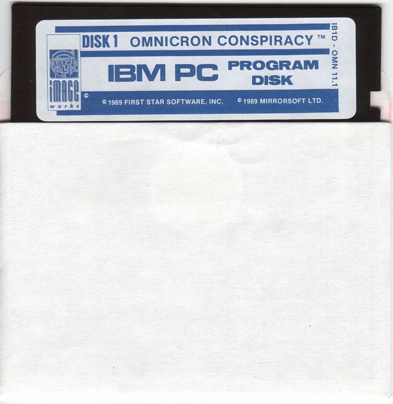 Media for Omnicron Conspiracy (DOS): Disk 1/3
