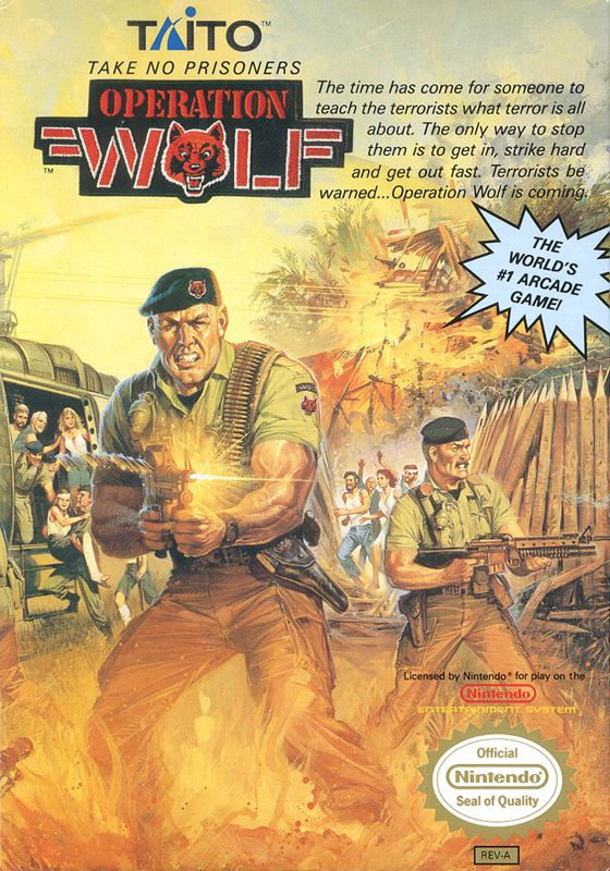 Operation Wolf Releases - MobyGames