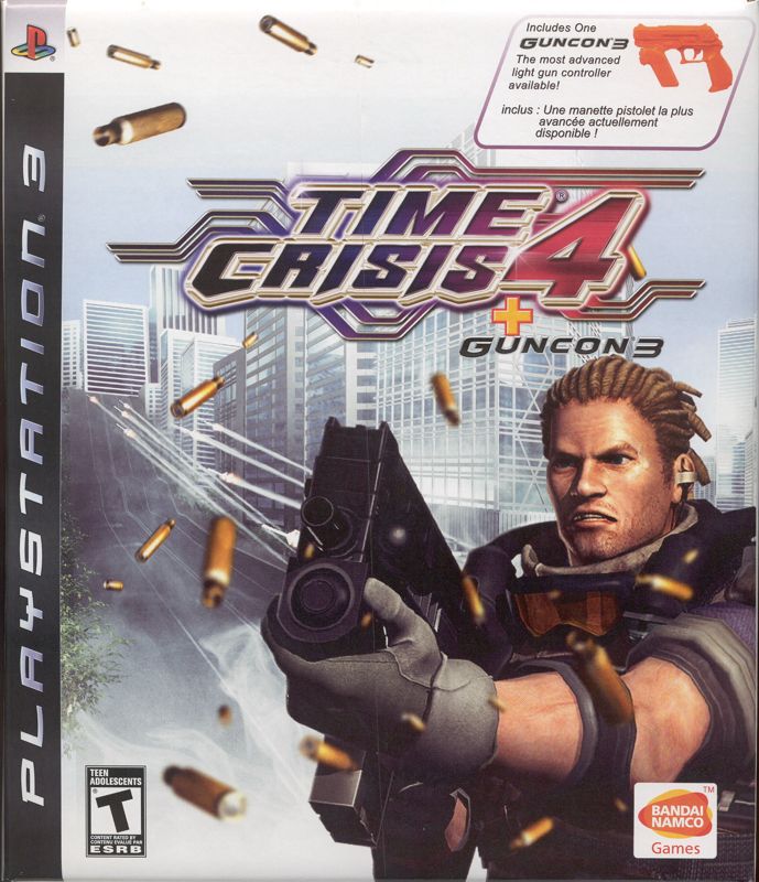 Front Cover for Time Crisis 4 (PlayStation 3) (Bundle with Guncon 3)