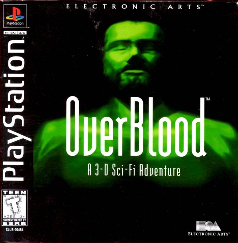 Front Cover for OverBlood (PlayStation)