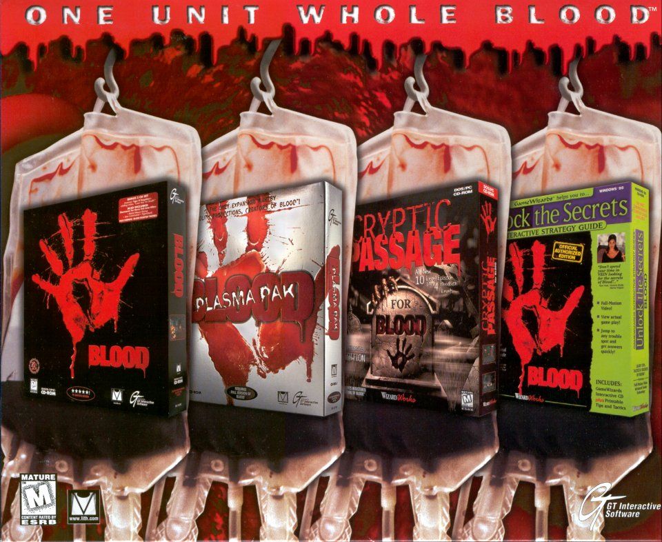 Blood II: The Chosen For Windows PC CD-Rom [Interactive Software, 1998]