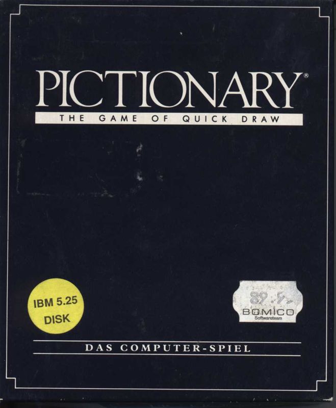 Front Cover for Pictionary: The Game of Quick Draw (DOS)