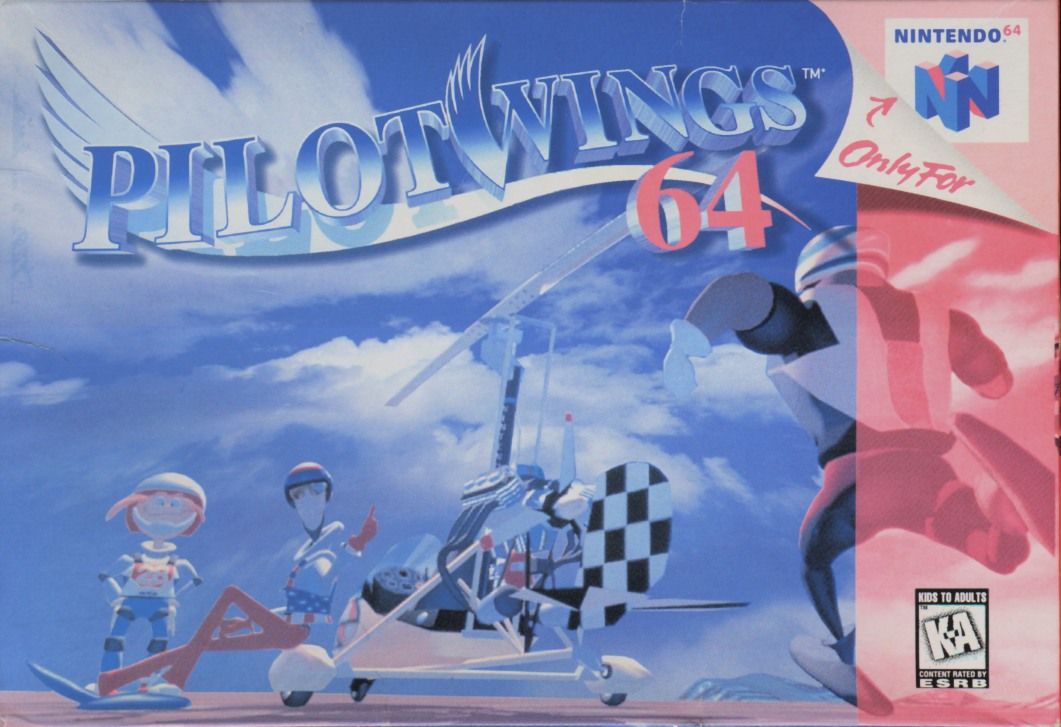 Front Cover for Pilotwings 64 (Nintendo 64)