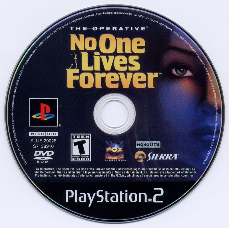 Media for The Operative: No One Lives Forever (PlayStation 2)