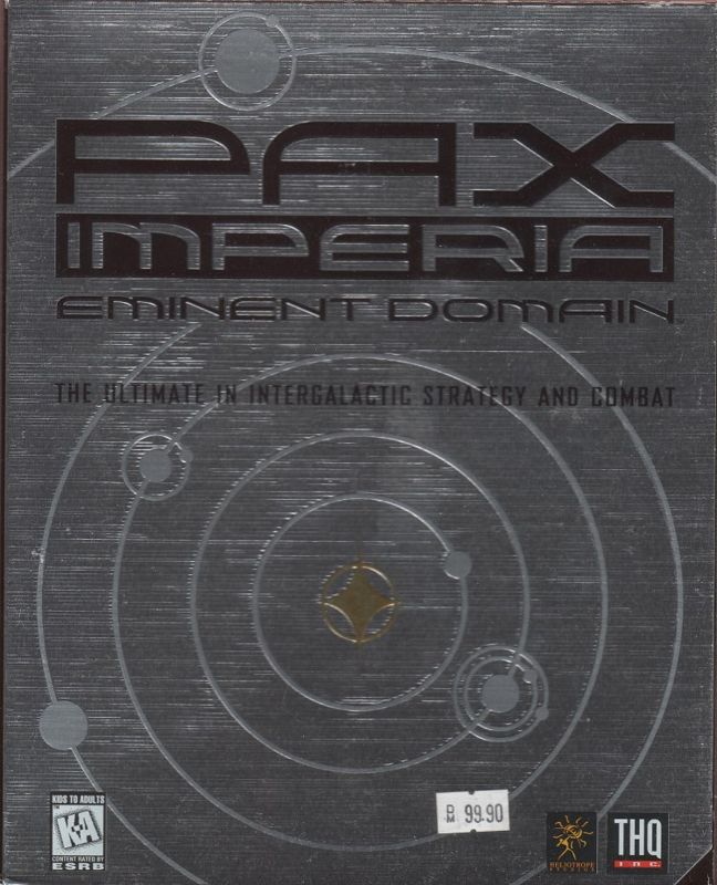 Front Cover for Pax Imperia: Eminent Domain (Windows)