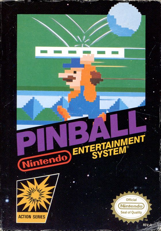 Front Cover for Pinball (NES)