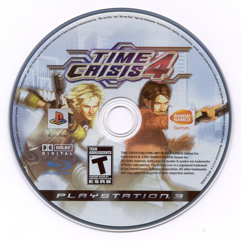 Media for Time Crisis 4 (PlayStation 3) (Bundle with Guncon 3)