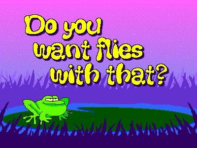 Front Cover for Do You Want Flies With That? (Browser) (From an archived ezone.com webpage (2000))